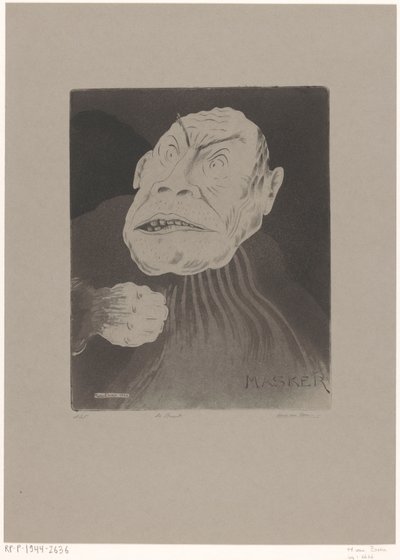 De bruut door Hein von Essen (signed by artist)