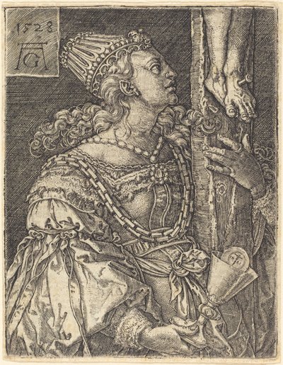 Geloof, 1528 door Heinrich Aldegrever
