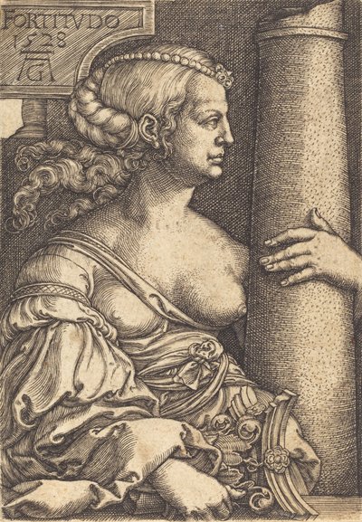 Moed door Heinrich Aldegrever