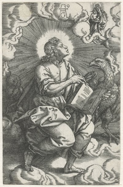 Johannes Vier evangelisten (serietitel) door Heinrich Aldegrever
