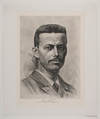 Niels R. Finsen door Heinrich Dohm