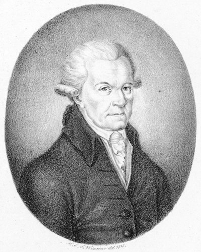 Afgebeelde persoon:  Michael Haydn door Heinrich Eduard Winter