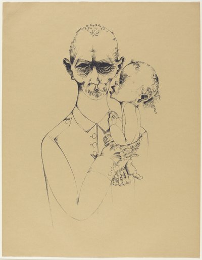 De Vader door Heinrich Hoerle