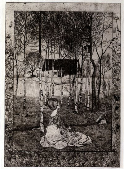 Lente door Heinrich Vogeler