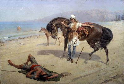 Amazone door Heinrich Matvejevich Maniser