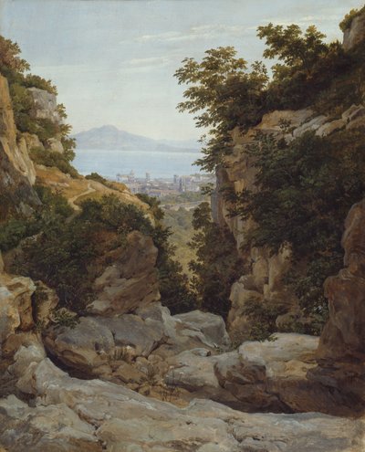 Italiaans Landschap door Heinrich Reinhold