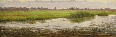 De bovenloop van de Alster, c.1834-35 door Heinrich Stuhlmann