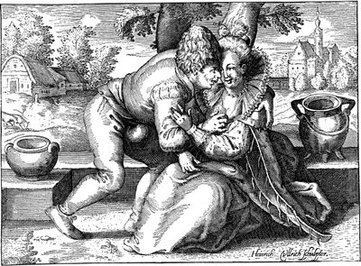 Verliefde boer door Heinrich Ullrich