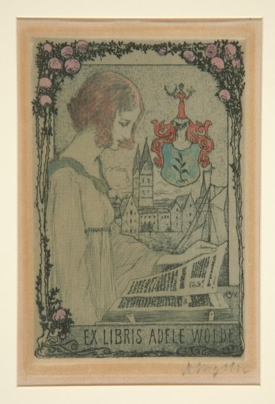 Boekplaten door Heinrich Vogeler