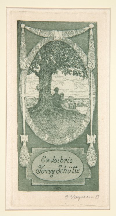 Boekplaten door Heinrich Vogeler