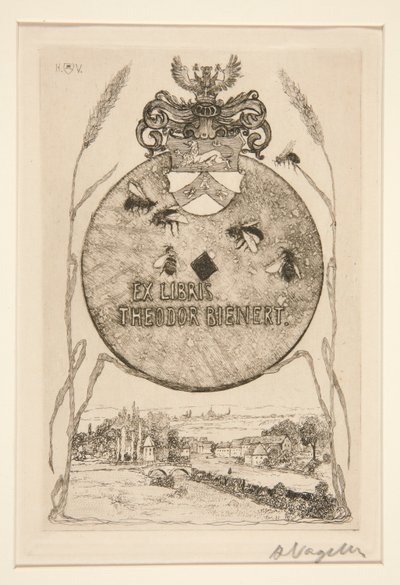 Boekplaten door Heinrich Vogeler