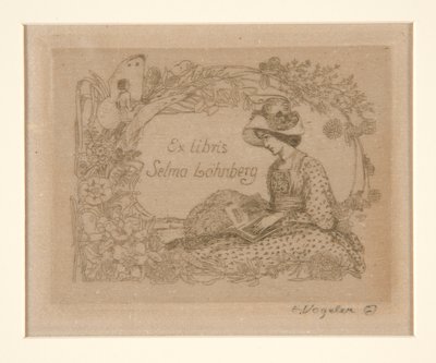 Boekplaten door Heinrich Vogeler