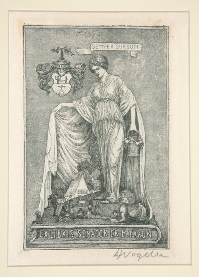 Boekplaten door Heinrich Vogeler