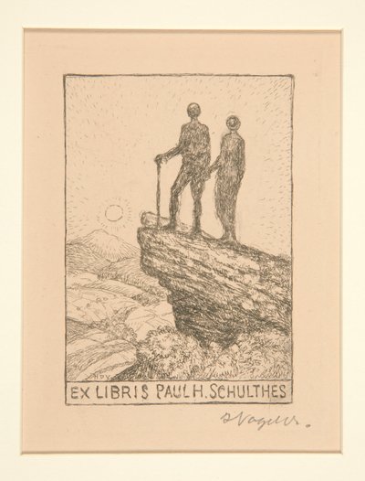 Boekplaten door Heinrich Vogeler