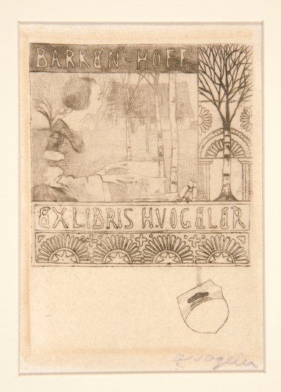Boekplaten door Heinrich Vogeler
