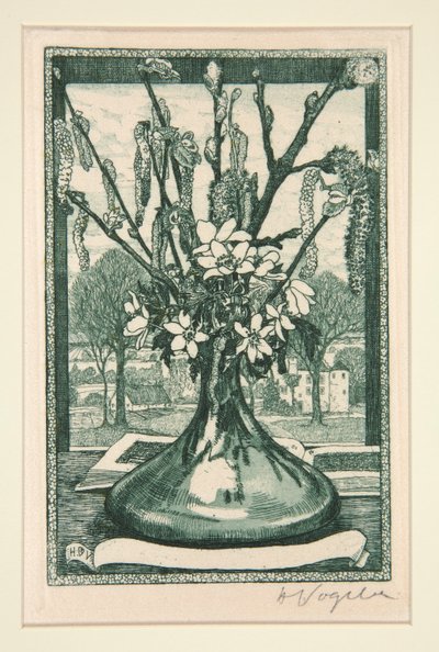Boekplaten door Heinrich Vogeler