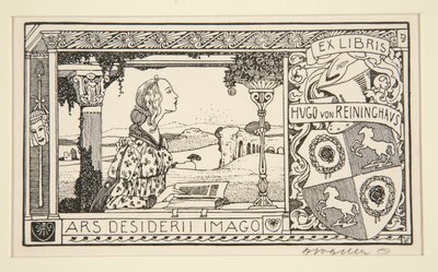 Boekplaten door Heinrich Vogeler