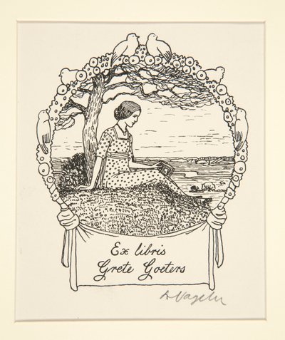 Boekplaten door Heinrich Vogeler
