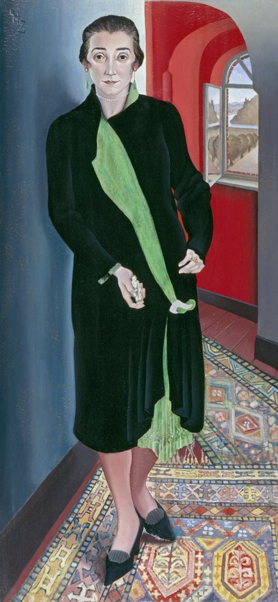 Juffrouw Bührle door Heinrich Zernack