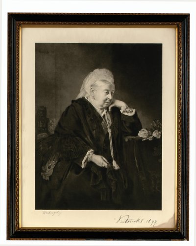 Koningin Victoria, 1900 door Heinrich von Angeli