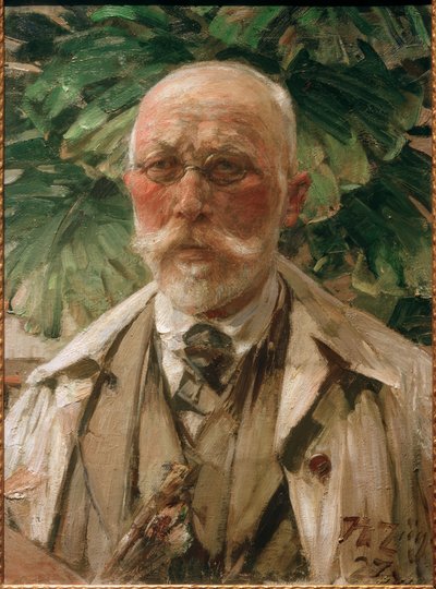 Zelfportret door Heinrich von Zügel