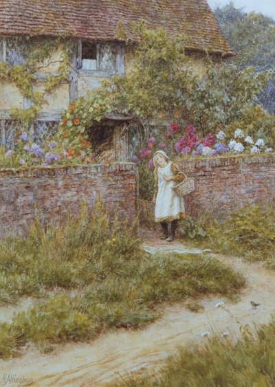 Bij Sandhills door Helen Allingham