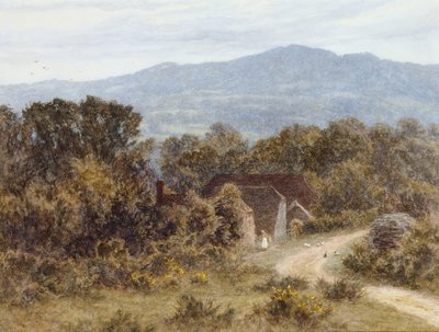 Hindhead vanaf Sandhills, Witley door Helen Allingham