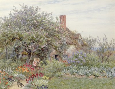Bij Hambledon door Helen Allingham