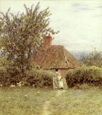 Bij Haslemere door Helen Allingham