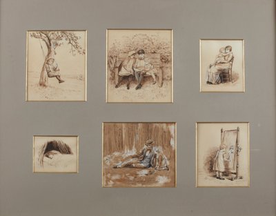 Rijmpjes voor de jonge kinderen door Helen Allingham
