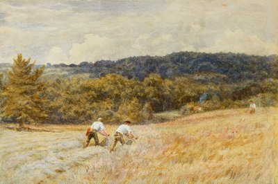 De Maaier door Helen Allingham