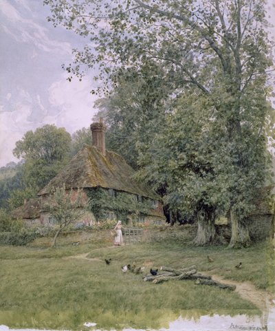 Valewood boerderij, 1891 door Helen Allingham