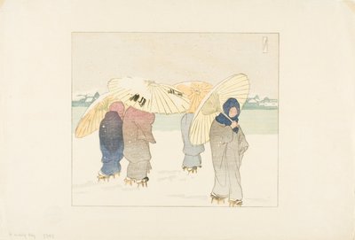 Een sneeuwachtige dag door Helen Hyde