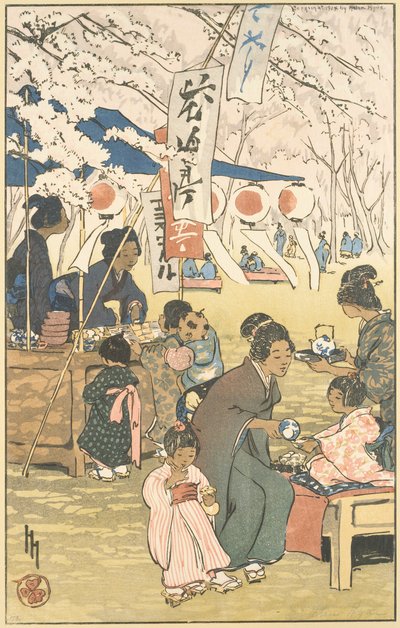Bloesemtijd in Tokio door Helen Hyde