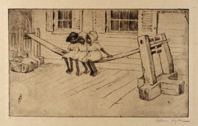 Het Joggling-bord door Helen Hyde