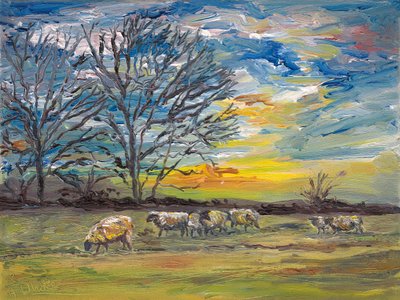 Winterbegrazing, 2008 door Helen White