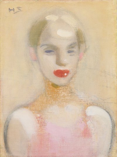 Circusmeisje, 1916 door Helene Schjerfbeck