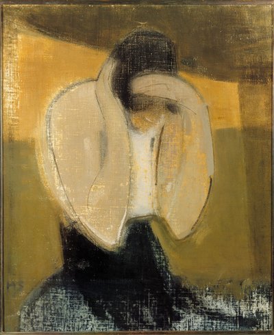De Zigeunervrouw, 1919 door Helene Schjerfbeck