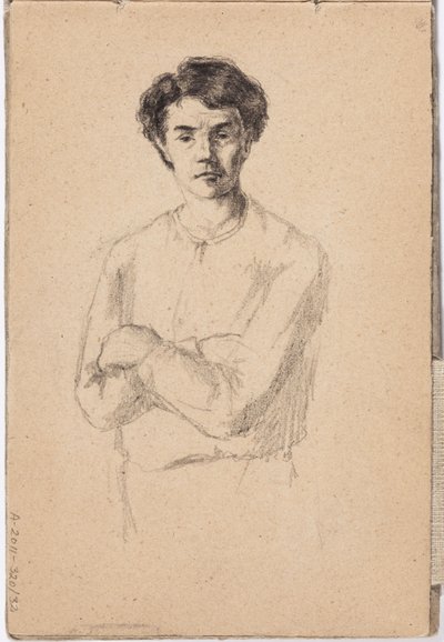 Zonder titel door Helene Schjerfbeck
