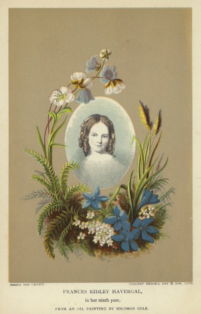 Frances Ridley Havergal, in haar negende jaar door Helga von Cramm