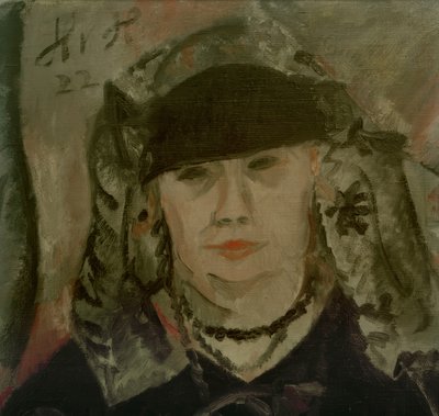 Portret van Madame Aås door Helmut Kolle
