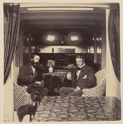 Scènes aan boord van de "Dart" door Helsby and Co.