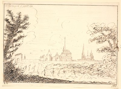 Prospect van Notre-Dame-de-la-Miséricorde, Bordeaux door Hem