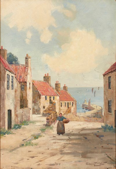 Wandelen naar huis vanaf de haven door Henderson Tarbet