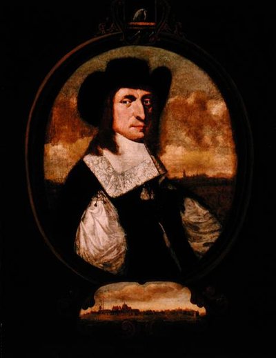 Portret van Cornelius Steenwyck, ca. 1668 door Hendrick (attr.) Couturier
