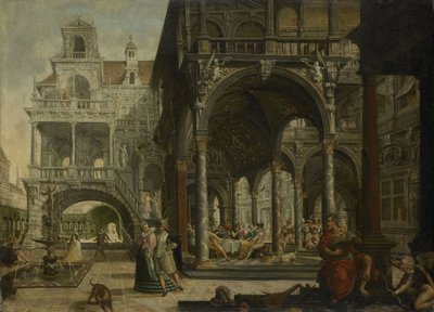 Imaginaire renaissancepaleis door Hendrick Aerts