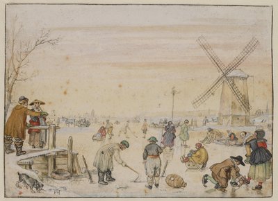  door Hendrick Avercamp