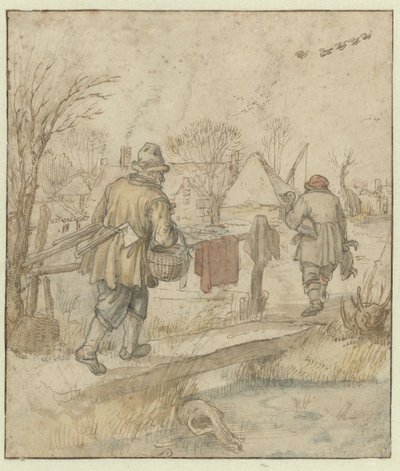 Terugkeer van de eendenjagers door Hendrick Avercamp