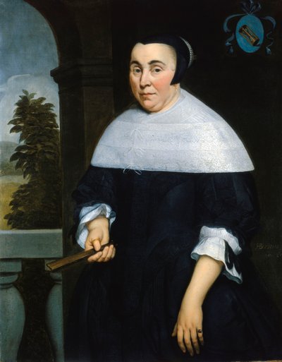 Portret van Anna van Gelder door Hendrick Berckman