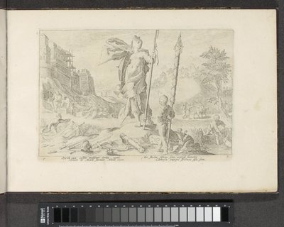 Bronzen eeuw door Hendrick Goltzius (workshop of)